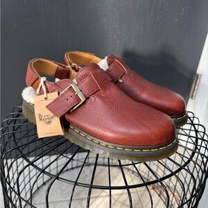 Dr. Martens Women’s Jorge II Fuzzy Slingback Clog Size 9 M
